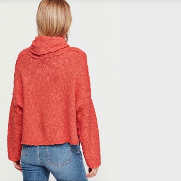 New with tags never worn free people cowl neck sweater - Picture 6 of 6